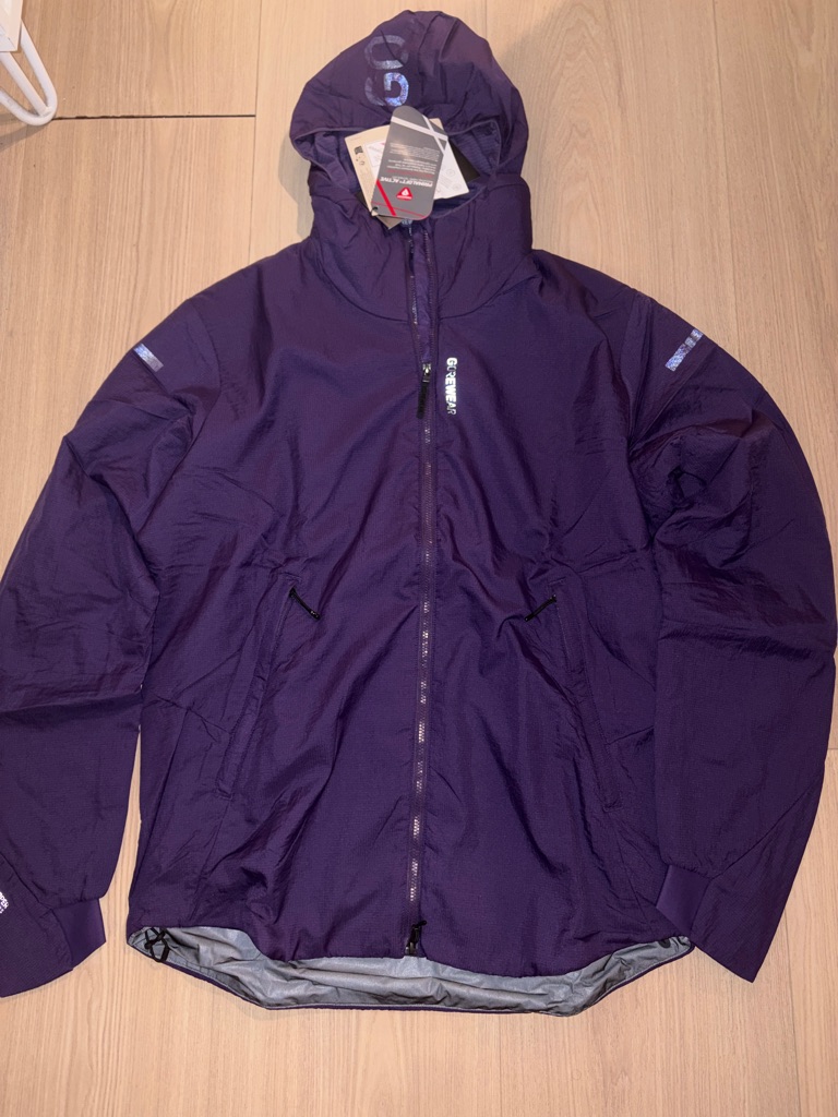 Men's Purple Performance Hooded Shell Jacket